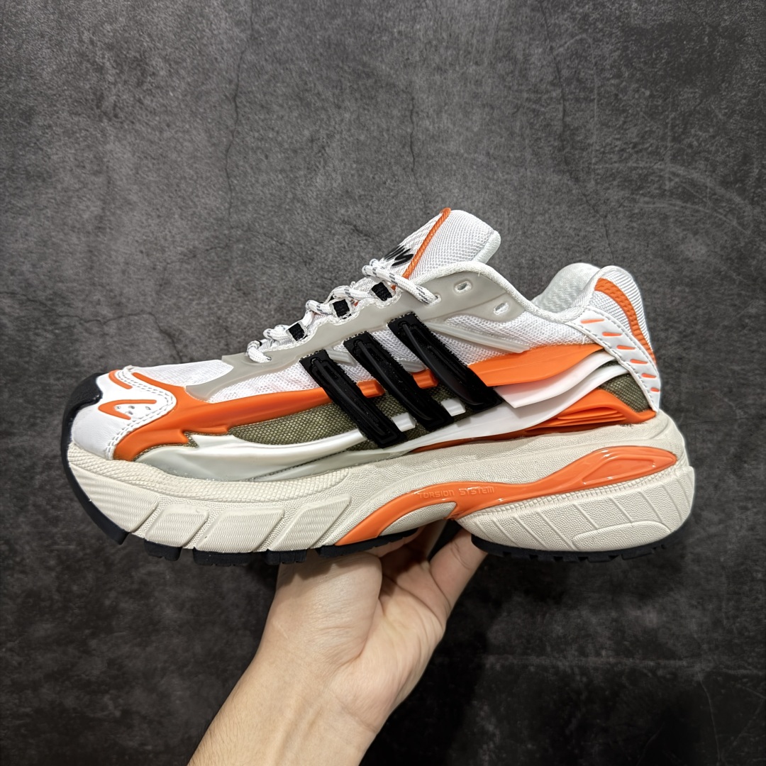 图片[2]-【神版纯原】外贸爆款 Pharrell x AD Adistar Jellyfish 联名款低帮复古风老爹鞋 JP9261 未来科技感十足 以3D风格焕新演绎标志性三条纹 为造型添上点睛之笔 金属质感视觉效果TPU自带哑光反射 非常的细节 最大的亮点无疑是鞋屁股 大块的tpu包裹 让增高的大底不再突兀 更显腿长脚细 尺码：36 36.5 37 38 38.5 39 40 40.5 41 42 42.5 43 44 44.5 45 46 47-选品中心