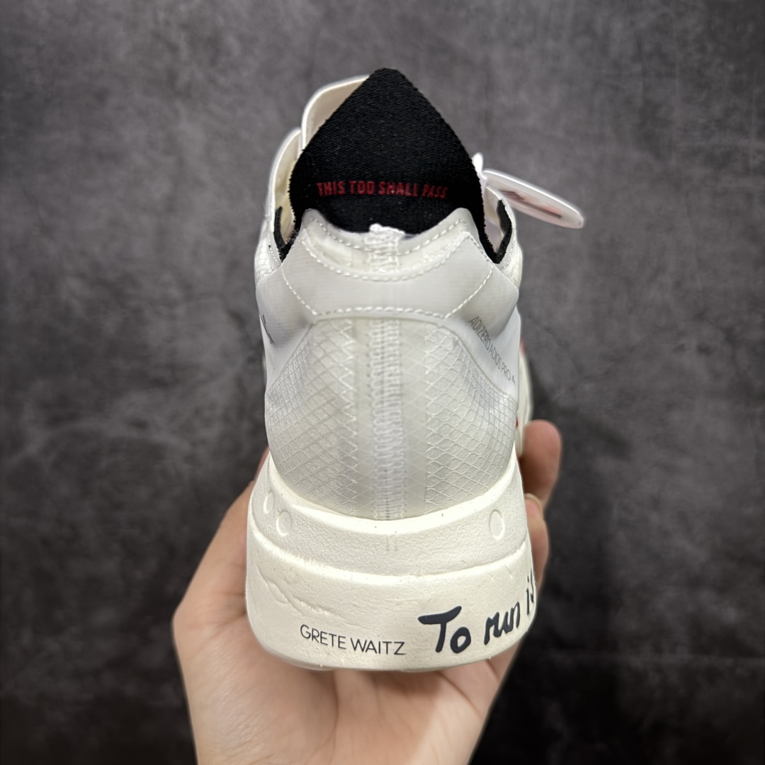 图片[4]-【NO.1纯原】Adidas Adizero Adios Pro 4 M竞训跑步鞋 首发配色 JR6363 市场独一档品质 区别所有版本 原鞋购入开发数月 原材料 原档案打造 细节版型一比一 独立双层组合底私模. 搭配ENERGYRODS 2.0真碳柱，每一步都动力满满 鞋面用的是Lightlock技术，轻透又贴合，就像给脚定制的一样。 中底是全掌Lightstrike Pro泡棉，软弹感超绝 真正一比一还原真实脚感💪🏻 尺码：36 36.5 37 38 38.5 39 40 40.5 41 42 42.5 43 44 44.5 45 46-选品中心