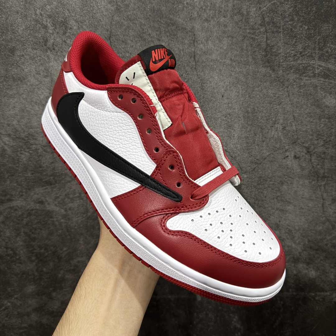 图片[3]-【GX版本】Travis Scott x Air Jordan AJ1 Low OG SP TS联名倒钩低帮 DM7866-101 知名大厂出品 纯原第一梯队版本 产品品控稳定性领先行业 各方面均可对飙市面通货版 SZ原厂全套原楦原纸板冲刀磨具开发 原厂皮料加持 原厂港宝加持定型后跟R度完美 同源原厂电绣 鬼脸飞翼针数密度立体效果一致 百分百一致原鞋 原厂拉帮工艺 针距密度一致 后跟弧度收口自然不对折 极致一眼正品既视感 进口玻璃冲刀皮料裁剪零毛边 全鞋电脑针车工艺 品控清洁度最高QC检验标准 免检产品 原厂订购鞋盒、鞋标、防尘纸、鞋撑、鞋带 追求极致的原厂味道！ 尺码：36-48.5-选品中心