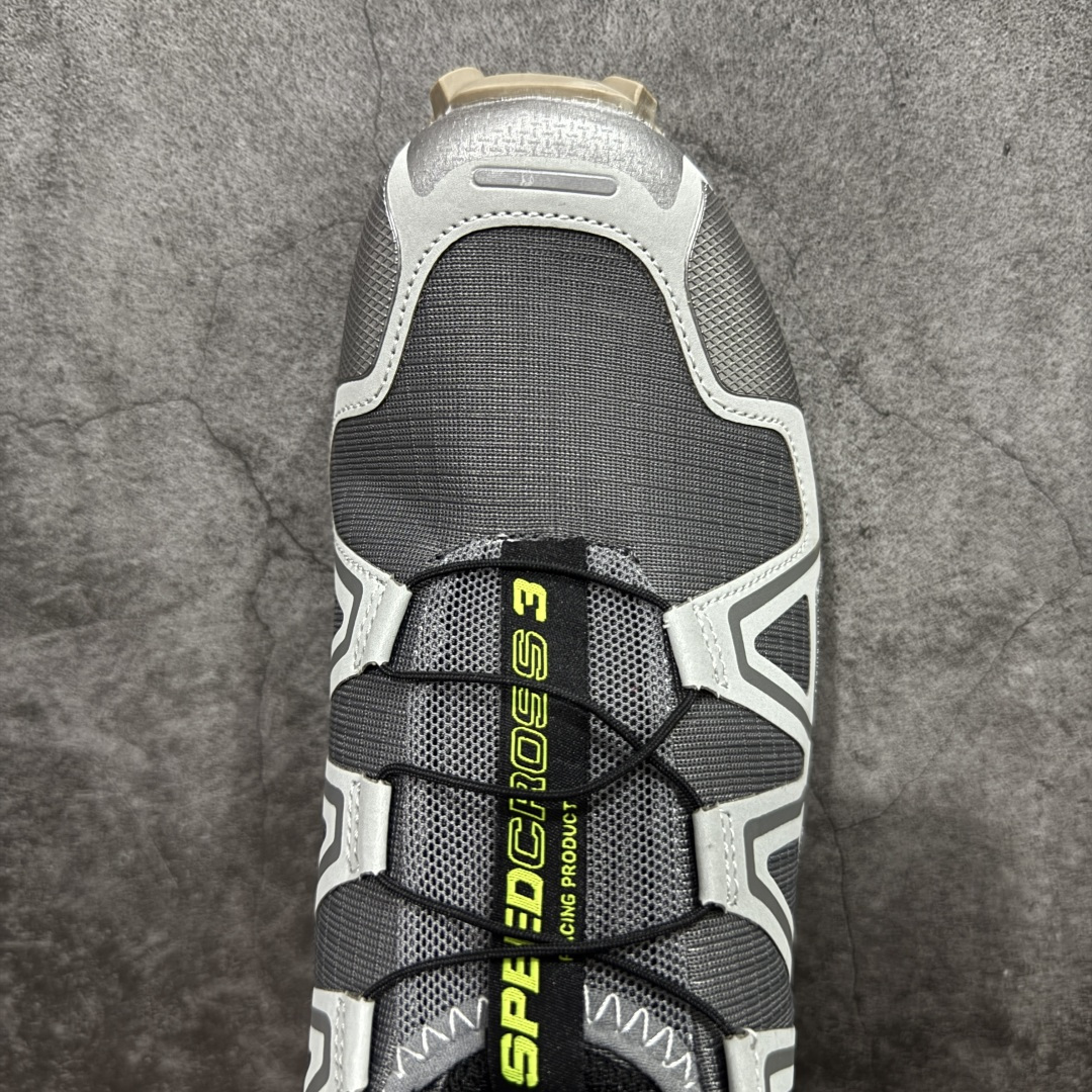 【纯原】萨洛蒙/Salomon Speed Cross 3 织物皮革低帮全能越野透气休闲运动鞋 Salo
