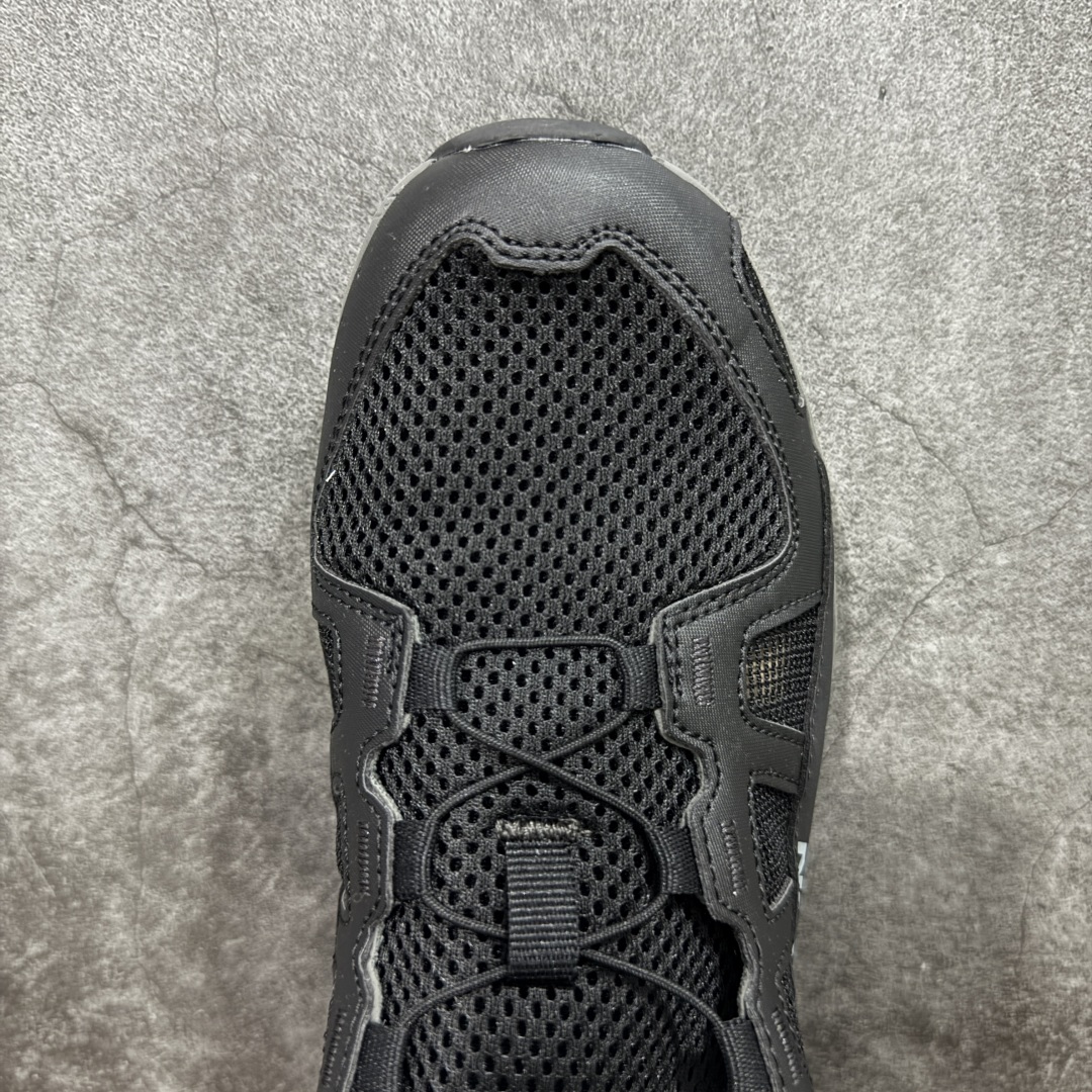 图片[5]-【666版本】SALOMON萨洛蒙 Techamphibian 5 T5圆头舒适 透气速干抓地 溯溪鞋 黑色 471151 纯原外贸平台特供订单 耗时半年巨作 #全套原纸板楦头开发 #原厂特供网布配套加持 #确保原汁原味 完美呈现版型 #原档数据独家私模五层组合大底 #男女鞋同步官方开发至46 #原装Ortholite轻量化鞋垫 #中底布带钢印编号 原厂TPU锁扣 #进口港宝加持 后跟自然饱满 还原公司包裹性 #鞋面采用SENSIFT贴合技术 #全方位贴合包裹脚型 #鞋跟部鞋底牵引设计 #提供强大的抓地性能 #更适应野外崎岖不平的道路 #其3D ADVANCED CHASSIS底盘 材料轻量大化 钉齿设计更具稳定性 防护性 #鞋底易磨损区运用CONTAGRIP高耐磨材料 应对城市硬质路面长距离跑考验 尺码：36 36.5 37.5 38 38.5 39 40 40.5 41 42 42.5 43 44 45-选品中心