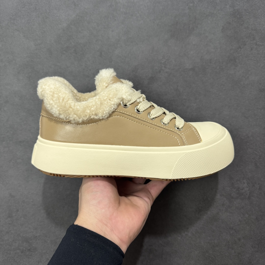 【公司级】GGCC 明星同款秋冬季毛毡休闲生活鞋 G23Y6903  尺码：35 36 37 38 39 40 编码：TLB270280-选品中心