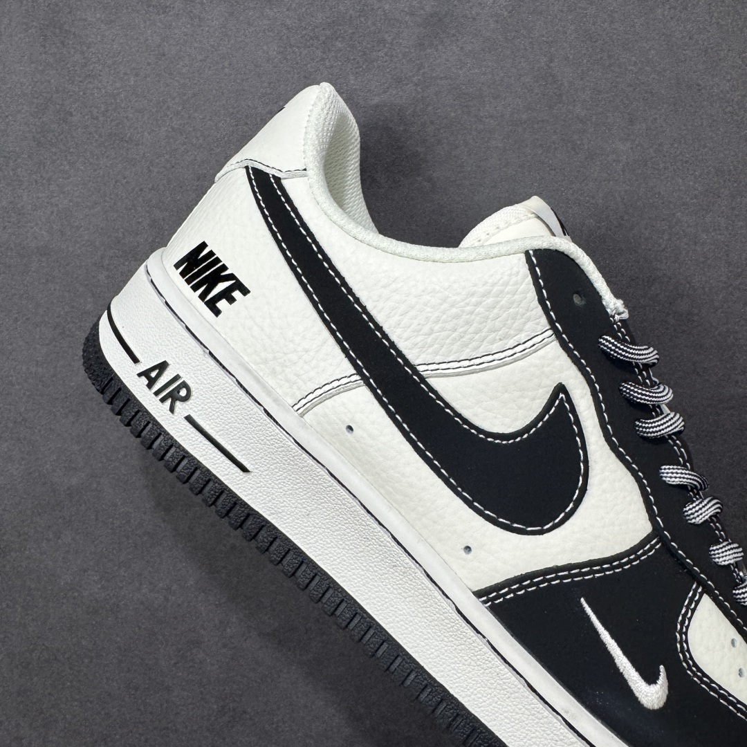 图片[6]-【定制版】NIke Air Force 1 \’07 Low NIKE–经典黑白 空军一号低帮 运动鞋 休闲鞋 折边针车 工艺难度大 原楦头原纸板 高端定制鞋盒 原厂鞋底 超高清洁度 细节完美 货号：NH0601-574 尺码：36 36.5 37.5 38 38.5 39 40 40.5 41 42 42.5 43 44 44.5 45 编码：HXSB310320-选品中心