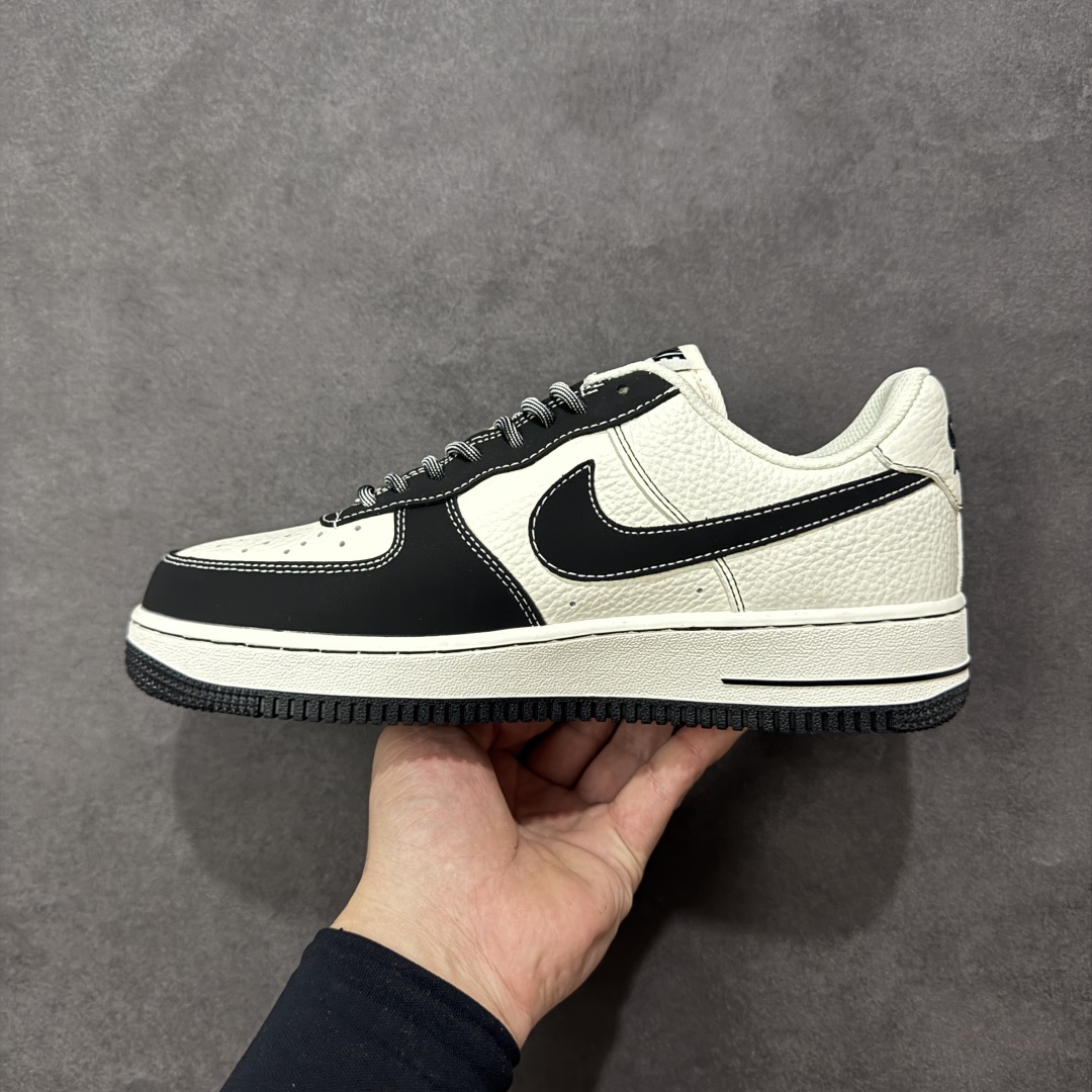 图片[2]-【定制版】NIke Air Force 1 \’07 Low NIKE–经典黑白 空军一号低帮 运动鞋 休闲鞋 折边针车 工艺难度大 原楦头原纸板 高端定制鞋盒 原厂鞋底 超高清洁度 细节完美 货号：NH0601-574 尺码：36 36.5 37.5 38 38.5 39 40 40.5 41 42 42.5 43 44 44.5 45 编码：HXSB310320-选品中心