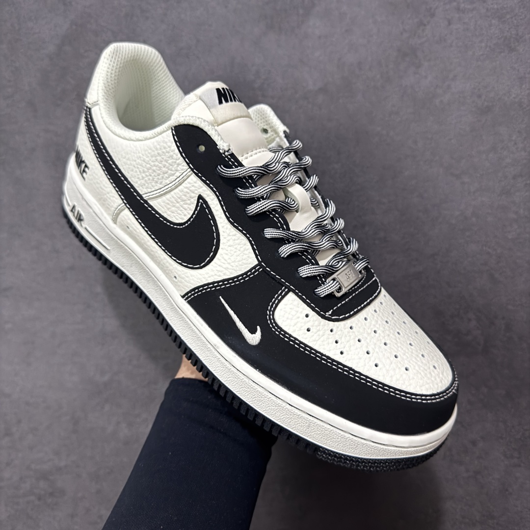 图片[3]-【定制版】NIke Air Force 1 \’07 Low NIKE–经典黑白 空军一号低帮 运动鞋 休闲鞋 折边针车 工艺难度大 原楦头原纸板 高端定制鞋盒 原厂鞋底 超高清洁度 细节完美 货号：NH0601-574 尺码：36 36.5 37.5 38 38.5 39 40 40.5 41 42 42.5 43 44 44.5 45 编码：HXSB310320-选品中心