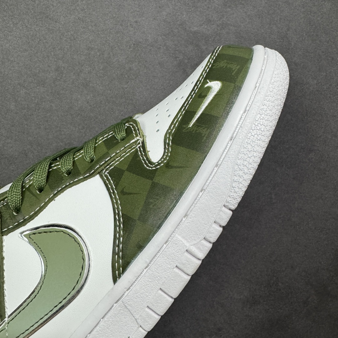 图片[5]-【定制版】Nike SB Dunk Low“斯图西联名——双拼迷彩” 周年高端定制 低帮休闲板鞋 定制鞋盒 大厂纯原品质出货 超高清洁度 皮料切割干净无任何毛边 细节完美 货号：DG1988-010 尺码：36 36.5 37.5 38 38.5 39 40 40.5 41 42 42.5 43 44 44.5 45 编码：HXSB330340-选品中心