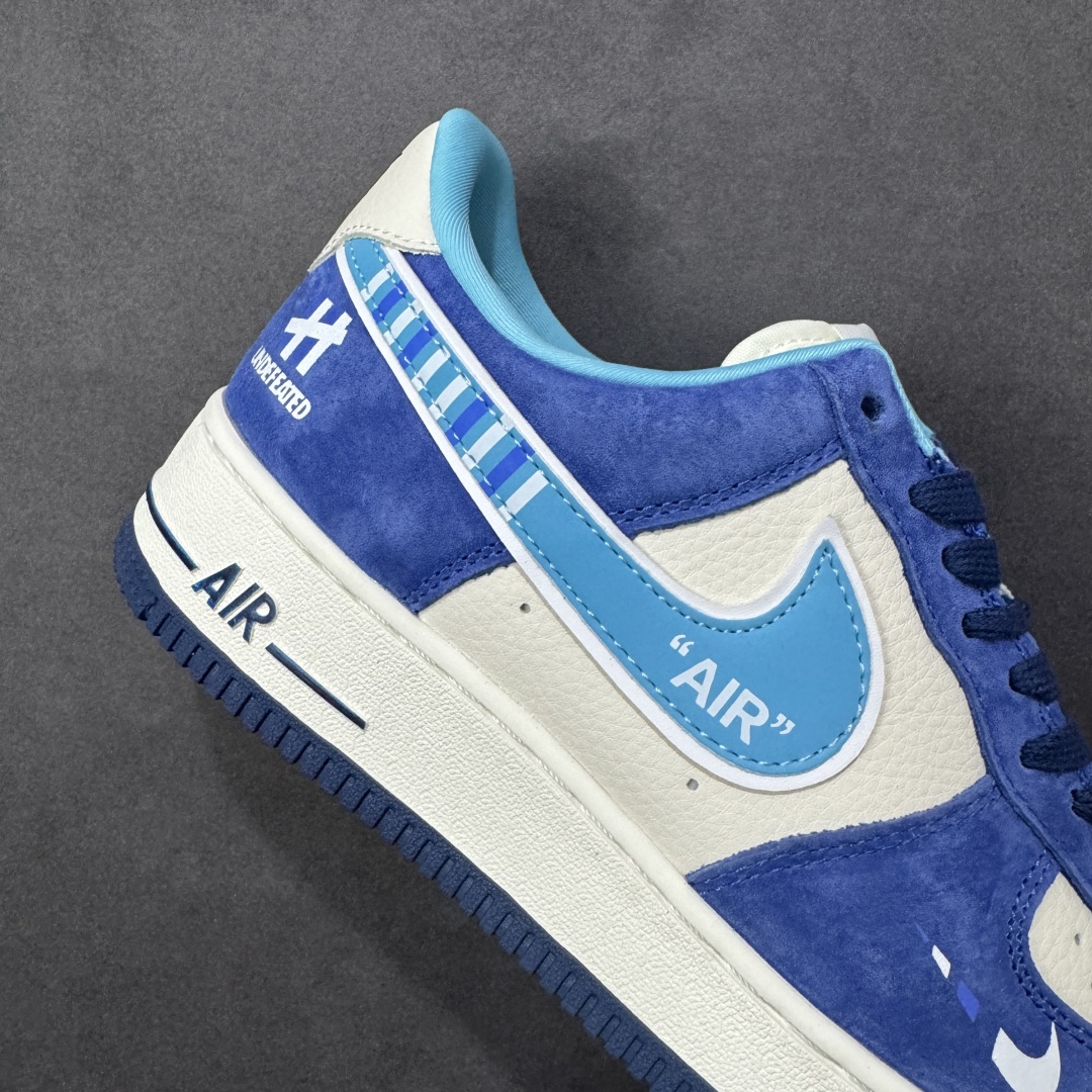 图片[6]-【定制版】Nike Air Force 1 Low 07 x UNDEFEATED 蓝白小勾 原楦头原纸板 打造纯正低帮空军版型 货号：SY1388-003 尺码：36 36.5 37.5 38 38.5 39 40 40.5 41 42 42.5 43 44 44.5 45-选品中心