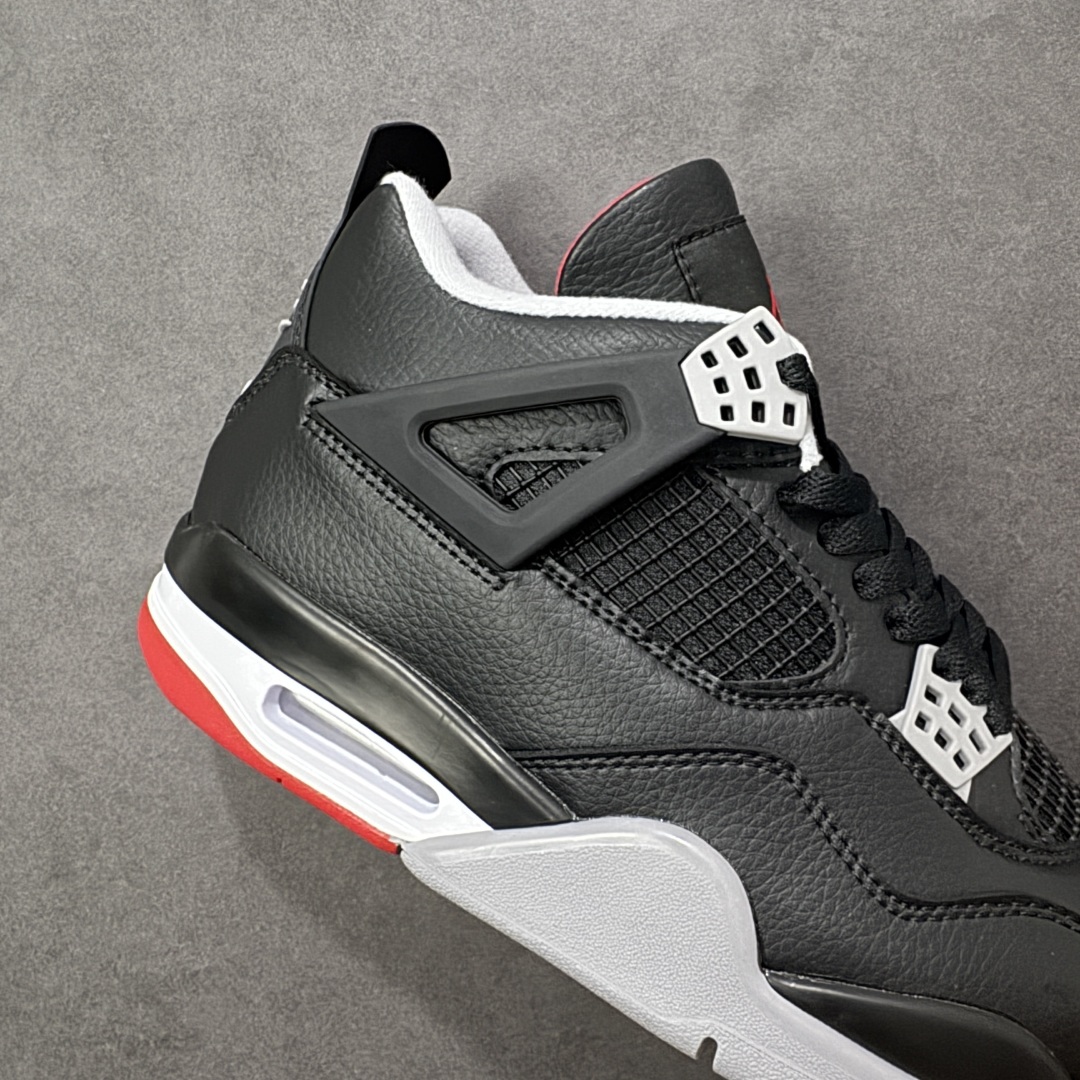 图片[6]-【GQ福利版】Air Jordan AJ4 全头层 外贸尾单 零售圈做工 抵债套现 原纸板楦头开发 定制优质皮料 完美鞋型匹配公司货 正确TPU鞋舌锁扣 最新原厂底模 大底卡色咬花完美 鞋柜必备鞋款 尺码：40 40.5 41 42 42.5 43 44 44.5 45 46 47.5-选品中心