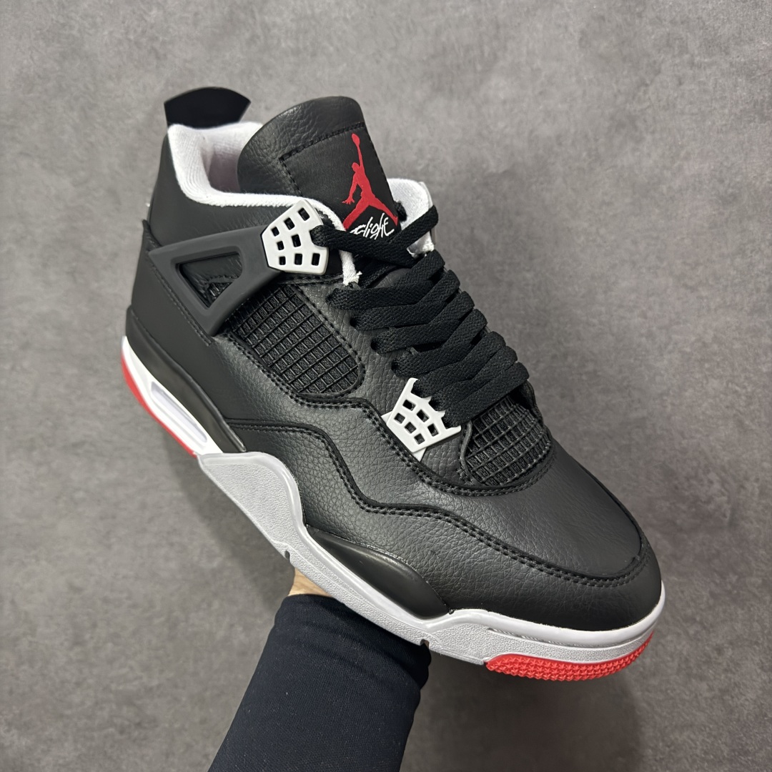 图片[3]-【GQ福利版】Air Jordan AJ4 全头层 外贸尾单 零售圈做工 抵债套现 原纸板楦头开发 定制优质皮料 完美鞋型匹配公司货 正确TPU鞋舌锁扣 最新原厂底模 大底卡色咬花完美 鞋柜必备鞋款 尺码：40 40.5 41 42 42.5 43 44 44.5 45 46 47.5-选品中心