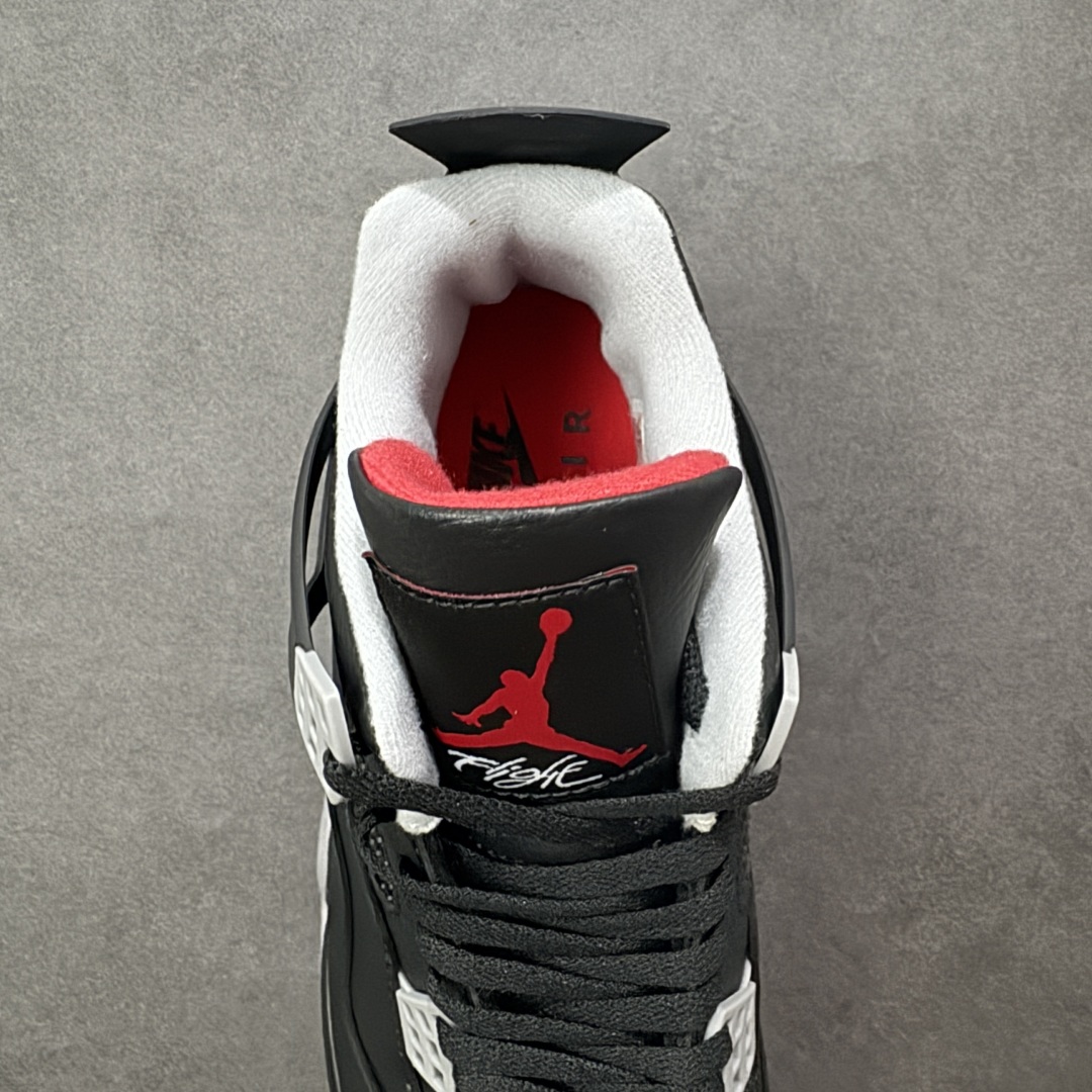 图片[7]-【GQ福利版】Air Jordan AJ4 全头层 外贸尾单 零售圈做工 抵债套现 原纸板楦头开发 定制优质皮料 完美鞋型匹配公司货 正确TPU鞋舌锁扣 最新原厂底模 大底卡色咬花完美 鞋柜必备鞋款 尺码：40 40.5 41 42 42.5 43 44 44.5 45 46 47.5-选品中心