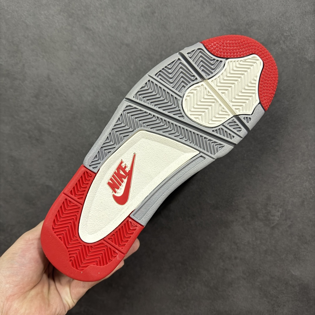 图片[9]-【GQ福利版】Air Jordan AJ4 全头层 外贸尾单 零售圈做工 抵债套现 原纸板楦头开发 定制优质皮料 完美鞋型匹配公司货 正确TPU鞋舌锁扣 最新原厂底模 大底卡色咬花完美 鞋柜必备鞋款 尺码： 40 40.5 41 42 42.5 43 44 44.5 45 46 47.5-选品中心