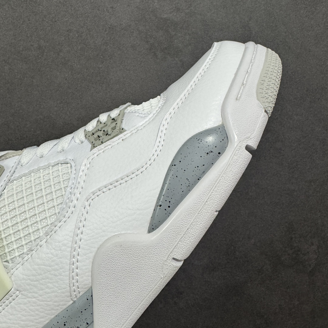 图片[5]-【GQ福利版】Air Jordan AJ4 全头层 外贸尾单 零售圈做工 抵债套现 原纸板楦头开发 定制优质皮料 完美鞋型匹配公司货 正确TPU鞋舌锁扣 最新原厂底模 大底卡色咬花完美 鞋柜必备鞋款 尺 码：40 40.5 41 42 42.5 43 44 44.5 45 46 47.5-选品中心