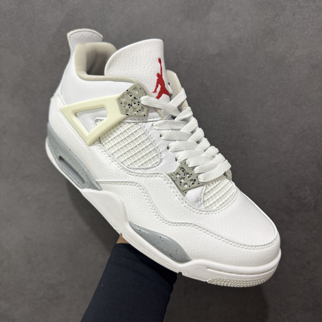 图片[3]-【GQ福利版】Air Jordan AJ4 全头层 外贸尾单 零售圈做工 抵债套现 原纸板楦头开发 定制优质皮料 完美鞋型匹配公司货 正确TPU鞋舌锁扣 最新原厂底模 大底卡色咬花完美 鞋柜必备鞋款 尺 码：40 40.5 41 42 42.5 43 44 44.5 45 46 47.5-选品中心