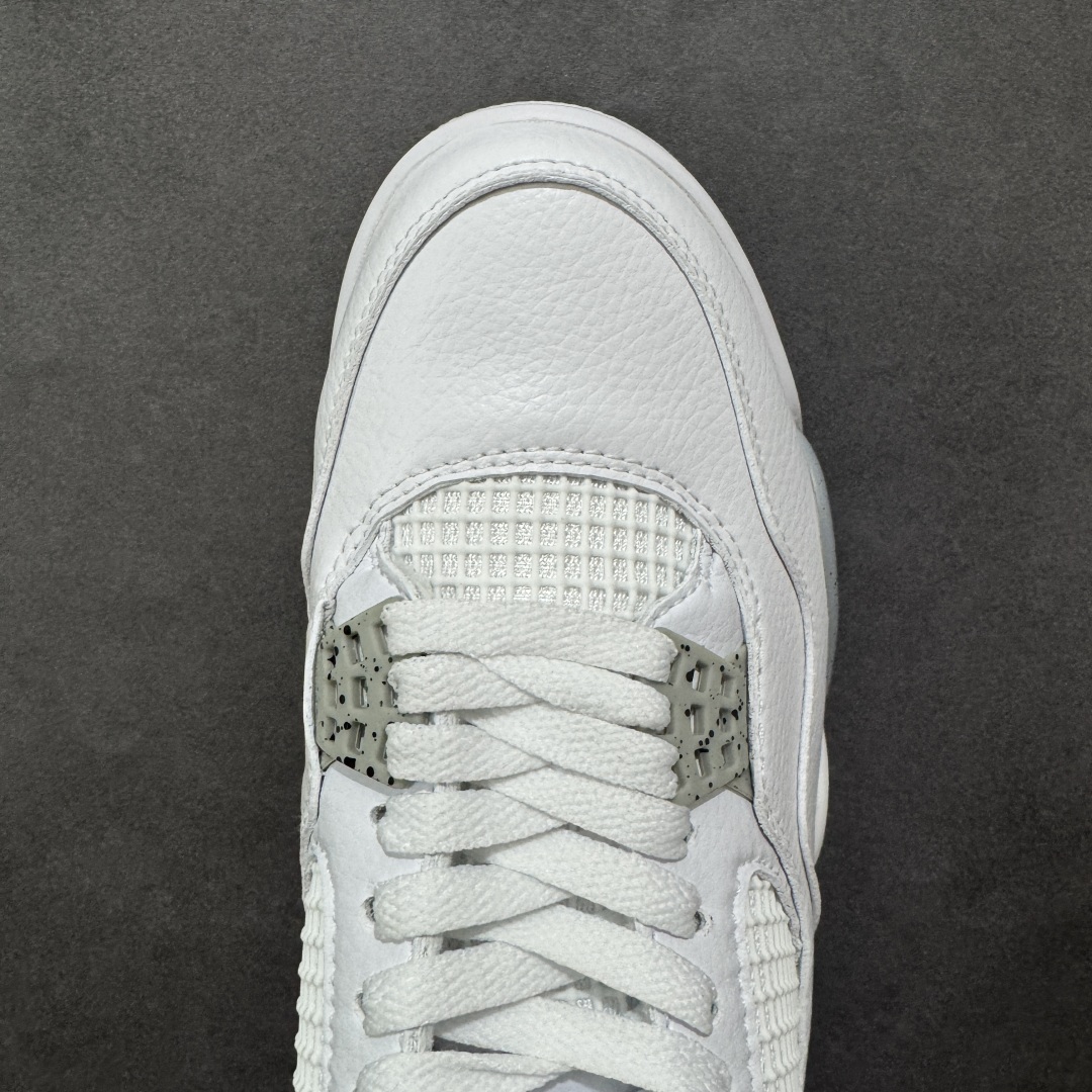 图片[8]-【GQ福利版】Air Jordan AJ4 全头层 外贸尾单 零售圈做工 抵债套现 原纸板楦头开发 定制优质皮料 完美鞋型匹配公司货 正确TPU鞋舌锁扣 最新原厂底模 大底卡色咬花完美 鞋柜必备鞋款 尺 码：40 40.5 41 42 42.5 43 44 44.5 45 46 47.5-选品中心