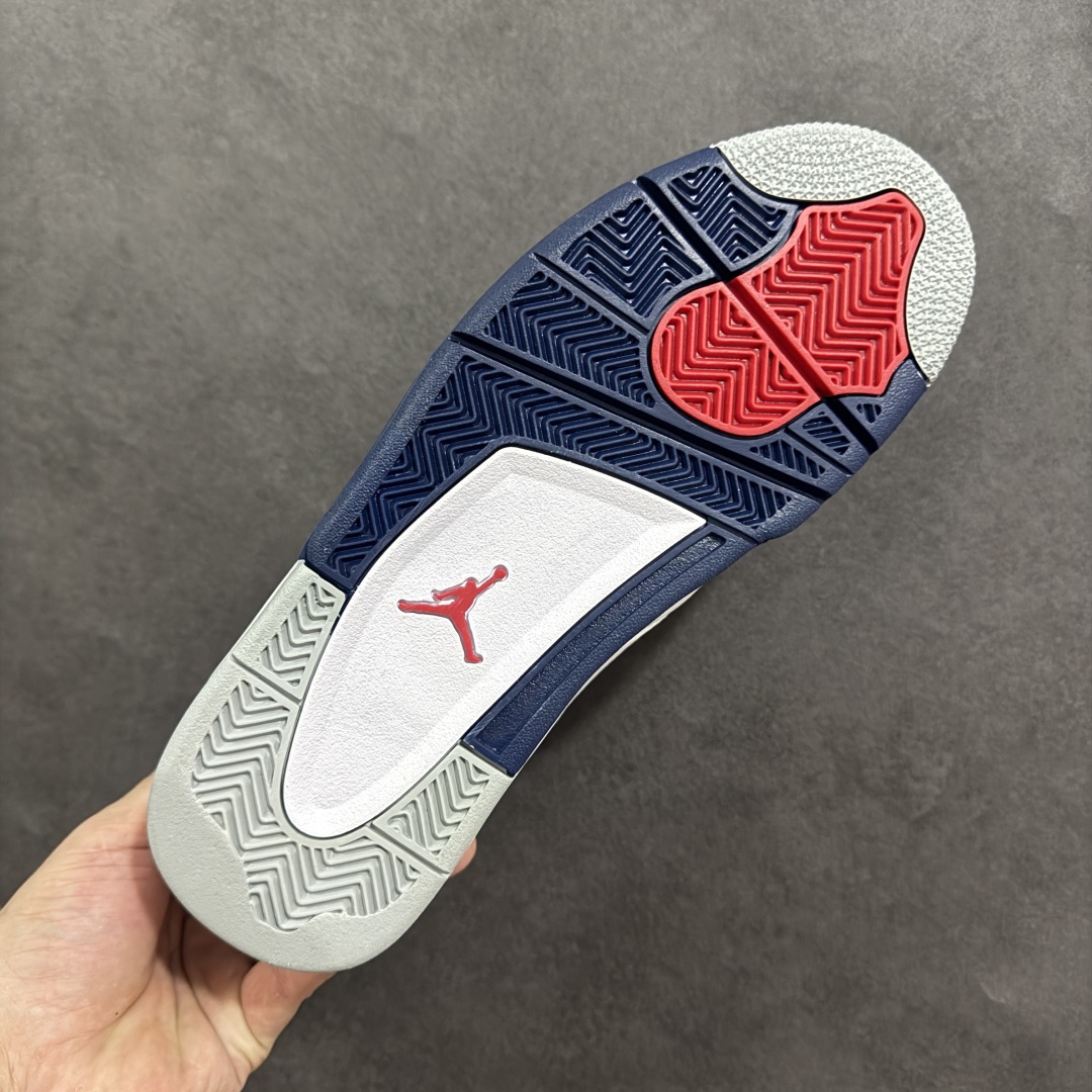 图片[9]-【GQ福利版】Air Jordan AJ4 全头层 外贸尾单 零售圈做工 抵债套现 原纸板楦头开发 定制优质皮料 完美鞋型匹配公司货 正确TPU鞋舌锁扣 最新原厂底模 大底卡色咬花完美 鞋柜必备鞋款 尺码：40 40.5 41 42 42.5 43 44 44.5 45 46 47.5-选品中心