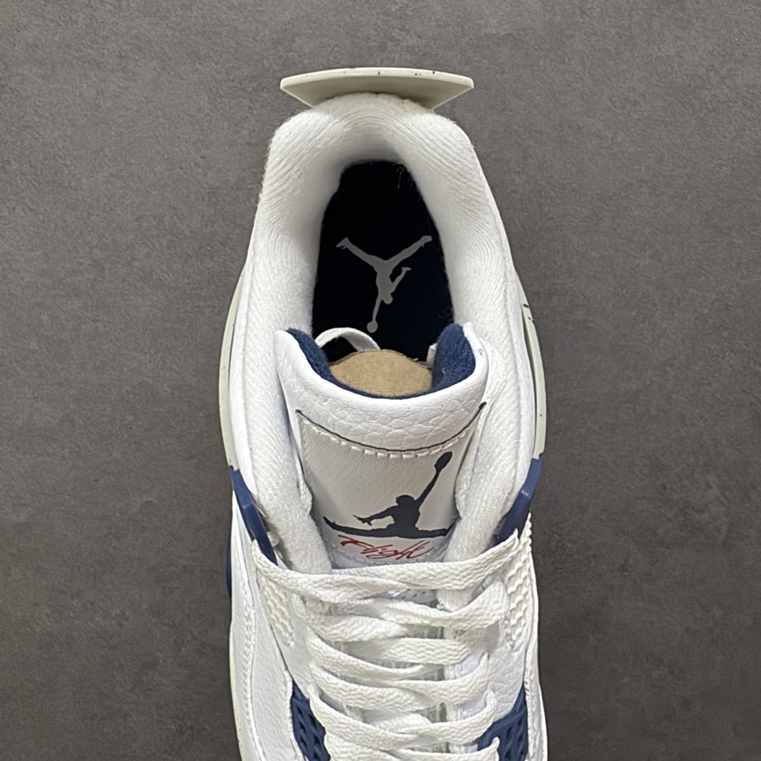 图片[7]-【GQ福利版】Air Jordan AJ4 全头层 外贸尾单 零售圈做工 抵债套现 原纸板楦头开发 定制优质皮料 完美鞋型匹配公司货 正确TPU鞋舌锁扣 最新原厂底模 大底卡色咬花完美 鞋柜必备鞋款 尺码：40 40.5 41 42 42.5 43 44 44.5 45 46 47.5-选品中心