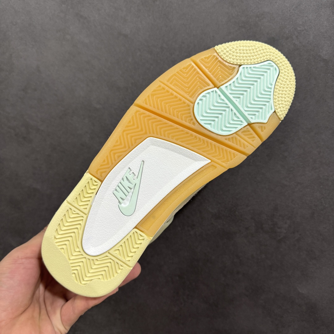 图片[9]-【GQ福利版】Air Jordan AJ4 全头层 外贸尾单 零售圈做工 抵债套现 原纸板楦头开发 定制优质皮料 完美鞋型匹配公司货 正确TPU鞋舌锁扣 最新原厂底模 大底卡色咬花完美 鞋柜必备鞋款 尺码： 40 40.5 41 42 42.5 43 44 44.5 45 46 47.5-选品中心