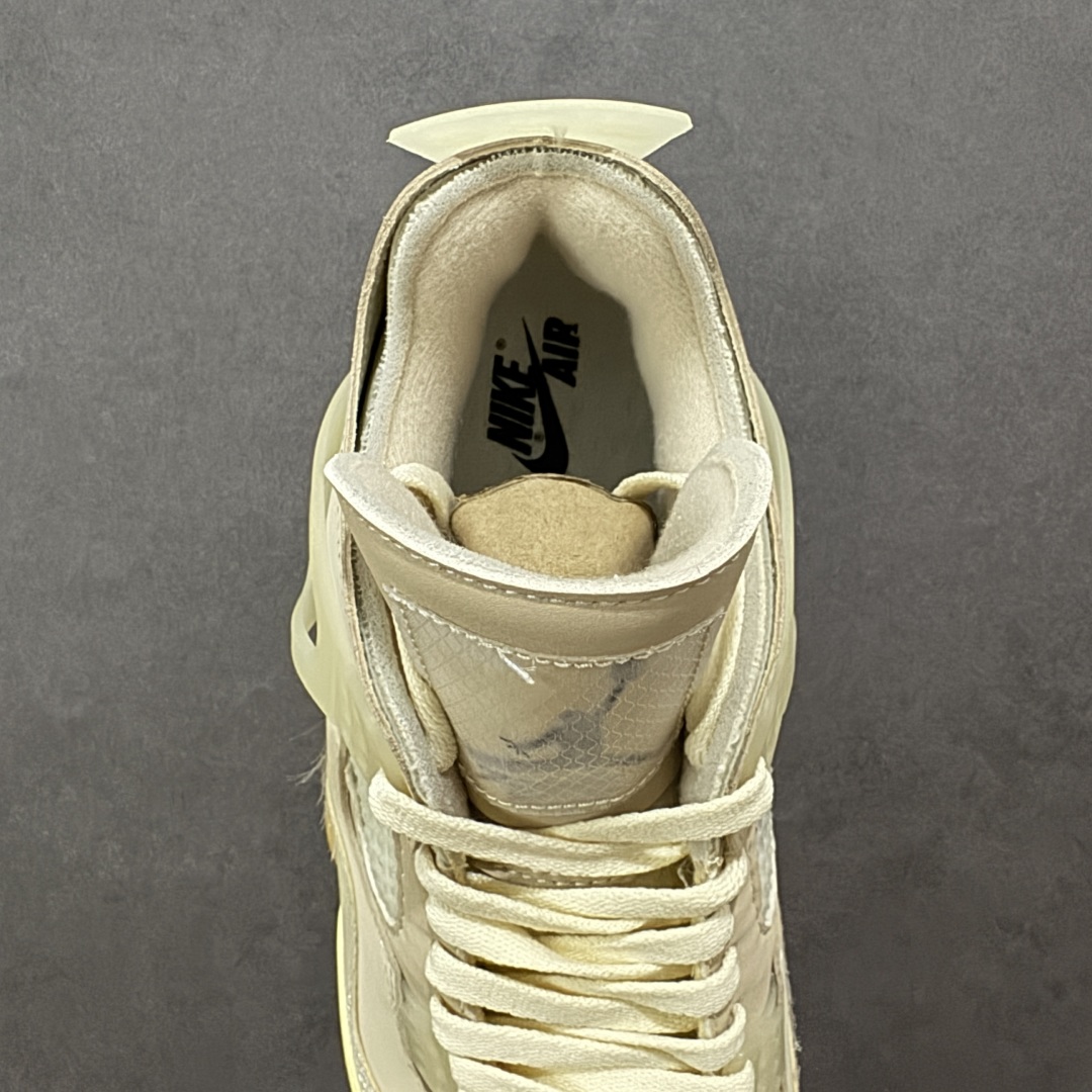 图片[7]-【GQ福利版】Air Jordan AJ4 全头层 外贸尾单 零售圈做工 抵债套现 原纸板楦头开发 定制优质皮料 完美鞋型匹配公司货 正确TPU鞋舌锁扣 最新原厂底模 大底卡色咬花完美 鞋柜必备鞋款 尺码： 40 40.5 41 42 42.5 43 44 44.5 45 46 47.5-选品中心