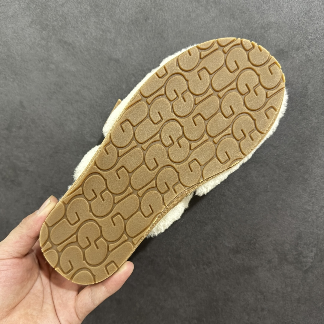 图片[9]-【纯原H版】UGG 8266 麦克斯蝴蝶结秋冬羊皮毛一体拖鞋 市场天花板品质 欢迎对比🆚 十年ZP代工厂老师傅工艺纯手工打造原汁原味UGG 市场最强版 没有之一 鞋面设计：选用隆丰A级进口羊皮毛，质地细腻，手感丰满;尺寸间隙均匀，柔软，深度保暖;吸湿、透气、排汗鞋子 内里：优质澳洲羔羊皮分子结构可将水蒸气吸进多孔构体中，吸湿性好，透气性极佳，保持脚底干爽 鞋底设计：塑模EVA极富弹性，加持胎面设计，升级版独家私模，柔软回弹性好，耐折耐磨，防滑防踢 尺码： 35 36 37 38 39 40 8266-棕色\\t8266-白色-选品中心