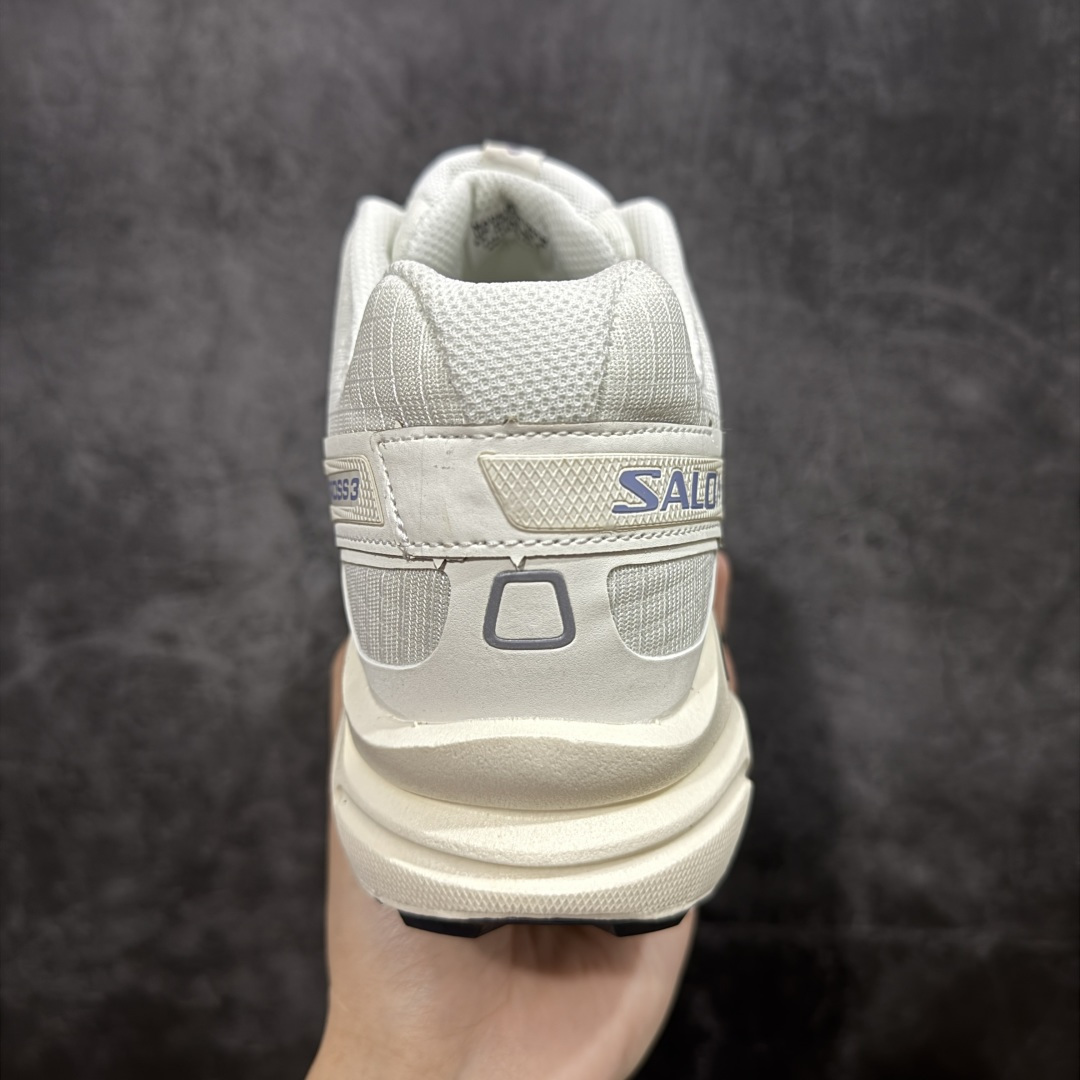 【纯原】萨洛蒙/Salomon Speed Cross 3 织物皮革低帮全能越野透气休闲运动鞋 Salo