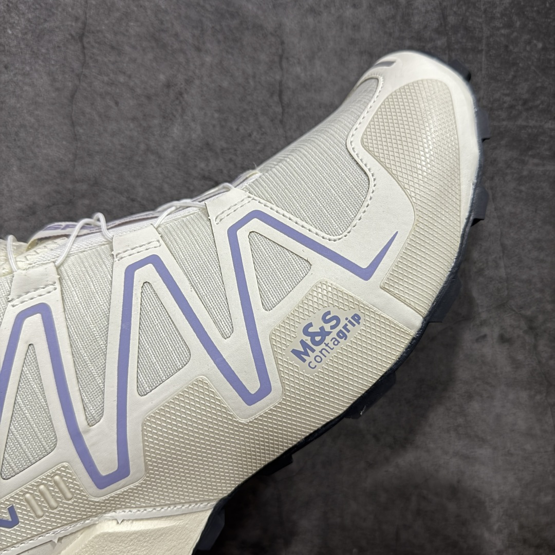 【纯原】萨洛蒙/Salomon Speed Cross 3 织物皮革低帮全能越野透气休闲运动鞋 Salo