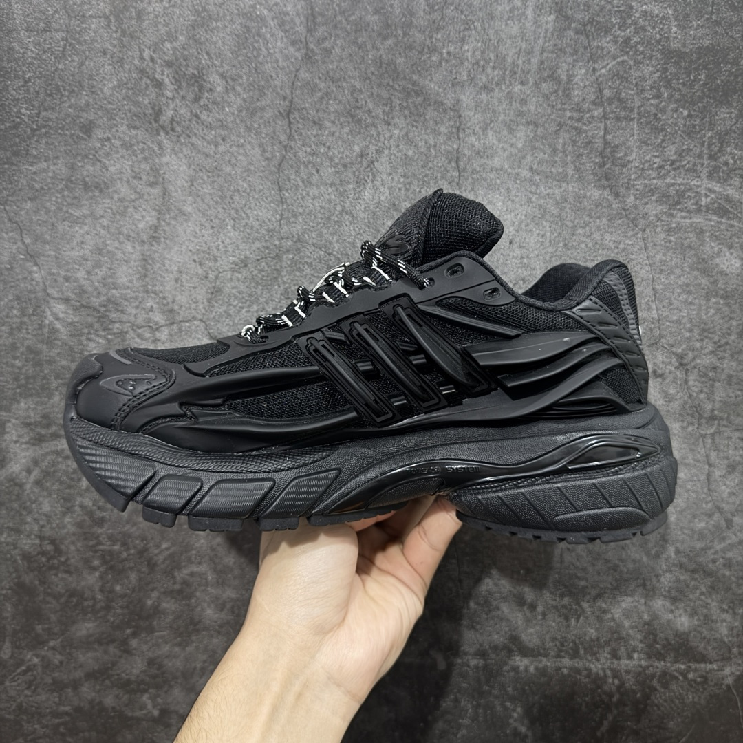 图片[2]-【神版纯原】外贸爆款 Pharrell x AD Adistar Jellyfish 联名款低帮复古风老爹鞋 JP9265 未来科技感十足 以3D风格焕新演绎标志性三条纹 为造型添上点睛之笔 金属质感视觉效果TPU自带哑光反射 非常的细节 最大的亮点无疑是鞋屁股 大块的tpu包裹 让增高的大底不再突兀 更显腿长脚细 尺码：36 36.5 37 38 38.5 39 40 40.5 41 42 42.5 43 44 44.5 45 46 47-选品中心