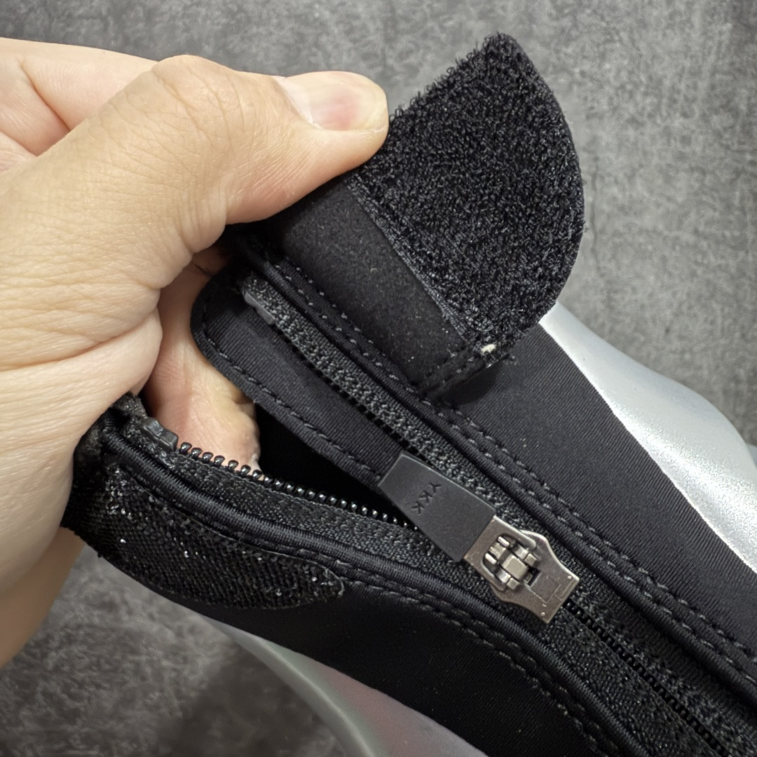 图片[7]-【XA版本】Balenciaga巴黎世家 basketball Sneaker 篮球鞋 圆头拉链 中帮 生活休闲鞋 银色 原鞋购入 全新开发出品 细节多次较对 原材料制作 酷炫鞋型 类似于喷泡风格 上脚百搭 尺码：36-46-选品中心