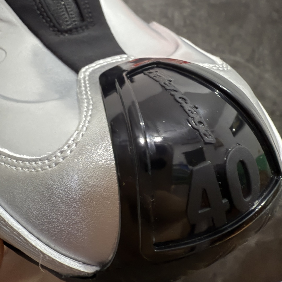 图片[5]-【XA版本】Balenciaga巴黎世家 basketball Sneaker 篮球鞋 圆头拉链 中帮 生活休闲鞋 银色 原鞋购入 全新开发出品 细节多次较对 原材料制作 酷炫鞋型 类似于喷泡风格 上脚百搭 尺码：36-46-选品中心