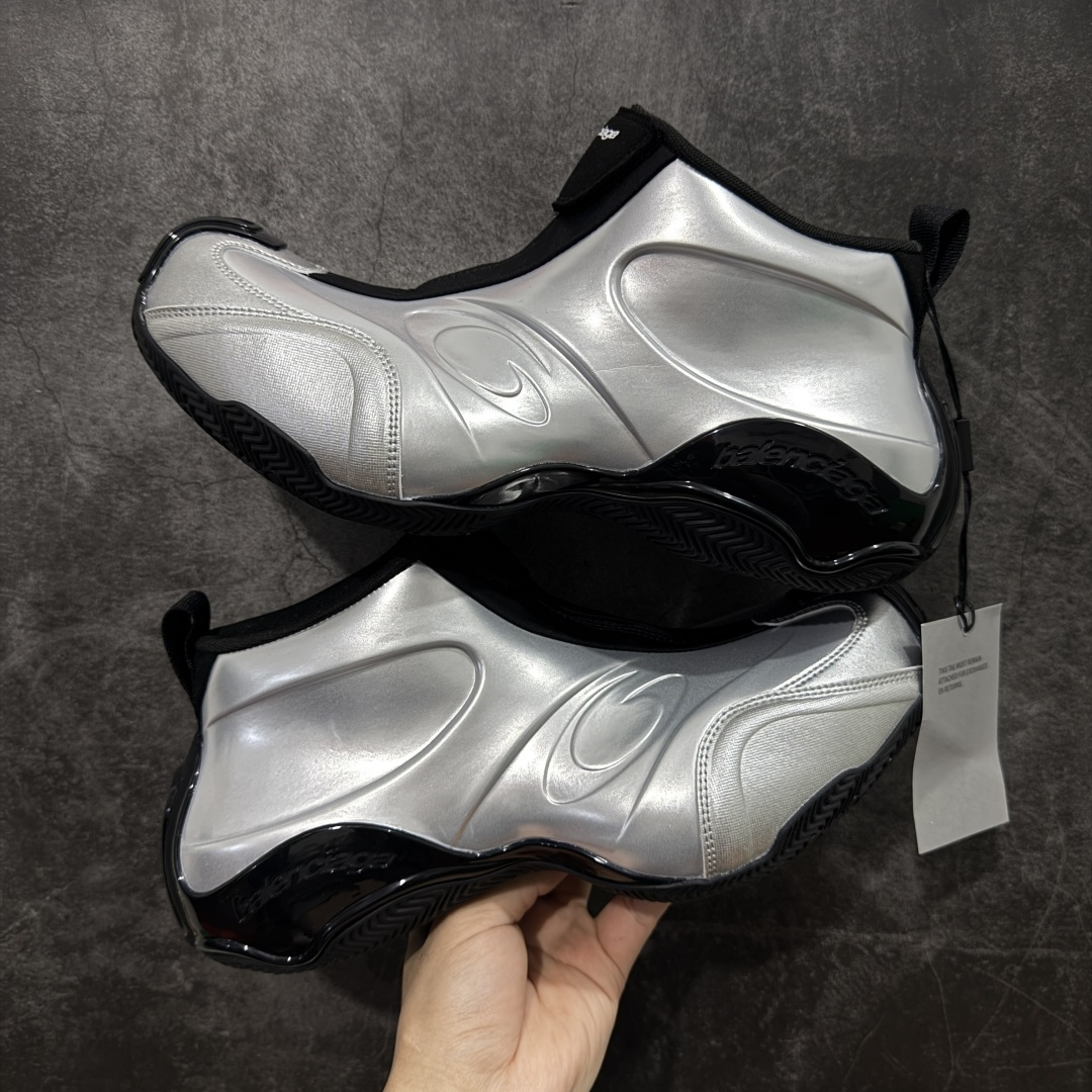 【纯原】Balenciaga巴黎世家 basketball Sneaker 篮球鞋 圆头拉链 中帮 生活