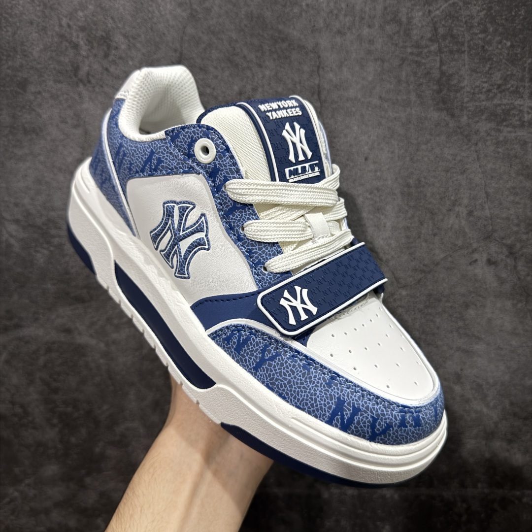 图片[3]-【纯原升级版】韩国洋基队NY大标潮流老爹鞋 MLB小白鞋市面上唯一顶级纯原版本 原材料打造 原楦原档案数据开发版型 完美鞋头弧度/后套收口效果🆚市面文案版本‼️ 原厂立体填充鞋舌海绵 中底注胶孔原数据开发模具大底 原厂转印标 保证不掉字 内增高6cm 原厂1：1模具开发 原厂进口纳米材质 原厂 全套手提袋 原盒雷射防伪标包装 天猫订单品质 官网尺码35 36 36.5 37.5 38 38.5 39 40 40.5 41 42 42.5 43 44 44.5 45-选品中心