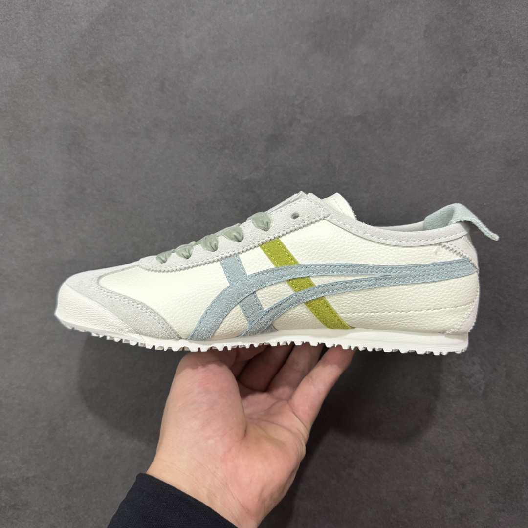 图片[2]-【公司级】Onitsuka Tiger MEXICO 66 百搭单品 定制鬼冢虎板鞋MEXICO 66是鬼冢虎旗下最经典的款式，李小龙最喜欢的一款训练鞋休闲鞋！鞋身特有的虎爪造型LOGO，辨识度非常高！更是由偶像明星李宇春等人代言，成为越来越流行的休闲鞋选择 货号：1183C519-101 尺码：36 37 38 39 40.5 41.5 42 43.5 44 45 编码： FSB210220-选品中心