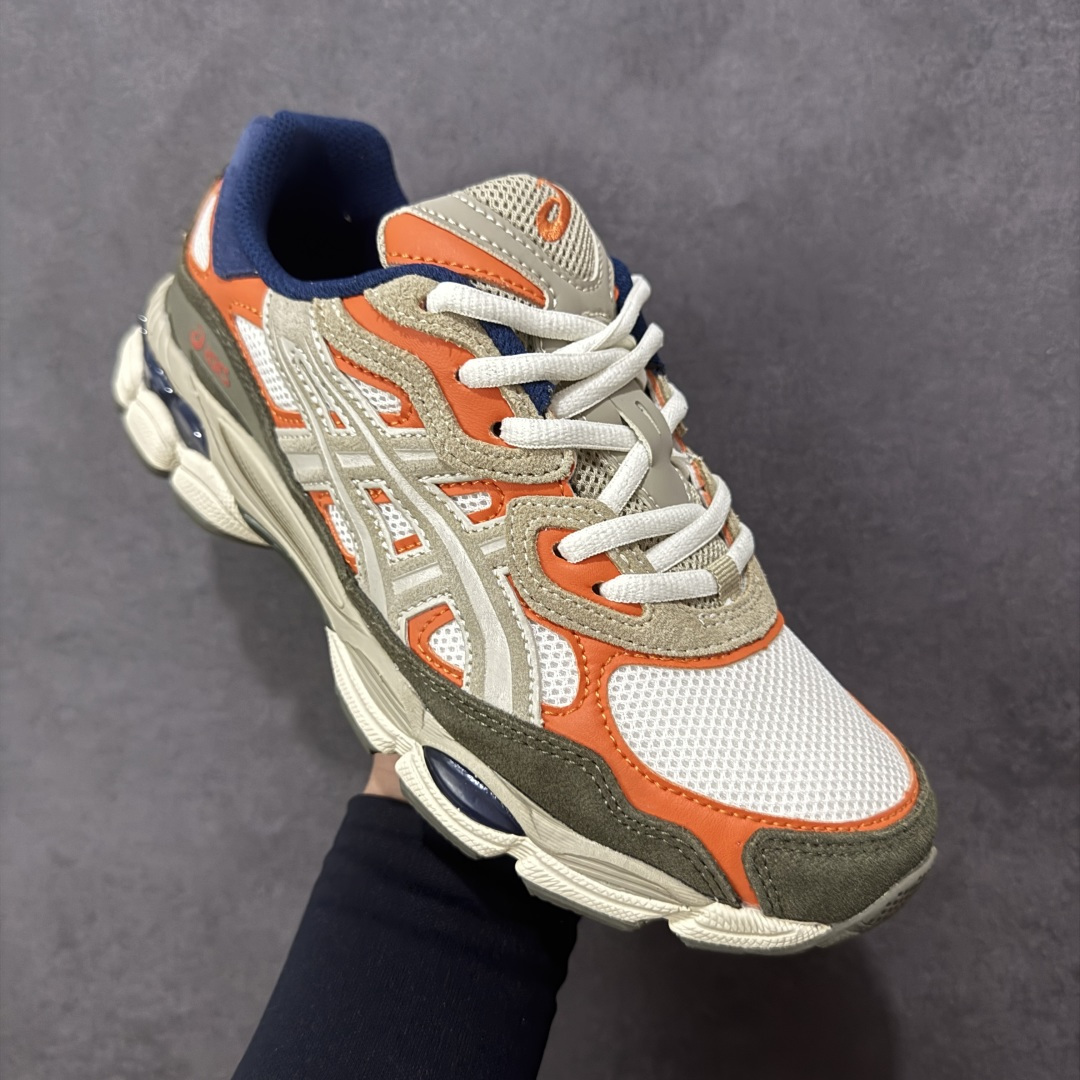 图片[3]-【公司级】Asics Gel-NYC复古单品 亚瑟士ASICSTIGER秋季新款休闲鞋 厚底街头运动休闲鞋 ASICS亚瑟士推出全新GEL-NYC，彰显纽约都市活力 这次的新系列融入了多个版本GEL的经典设计风格，广受好评。其设计灵感来源于GEL-NIMBUS 3,GEL-MC PLUS V 和 GEL-CUMULUS 16 这些往日经典鞋款。GEL-NYC使用GEL-CUMULUS 16鞋款的鞋楦设计,展现了独特的现代化美学。鞋底采用了轻质发泡材料,并在后跟和前掌处采用了ASICS亚瑟士核心科技——GEL缓震胶,赋予鞋款强大的缓冲性能,提供了更柔软舒适的穿着体验。而在原有设计的启发之上,此次鞋款采用更贴合当今潮流趋势的材料和创新技术,展现出纽约充满活力的都市精神。 尺码：36-45-选品中心