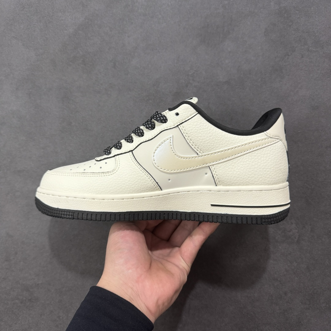 图片[2]-【定制版】Nike Air Force 1\’07 Low Supreme联名 米黑边 空军一号低帮休闲板鞋  原楦头原纸板 原装鞋盒 定制五金配件 内置全掌气垫 原厂鞋底 货号：XX3168-220  尺码：36 36.5 37.5 38 38.5 39 40 40.5 41 42 42.5 43 44 44.5 45-选品中心