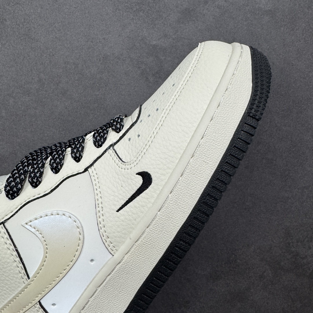 图片[5]-【定制版】Nike Air Force 1\’07 Low Supreme联名 米黑边 空军一号低帮休闲板鞋  原楦头原纸板 原装鞋盒 定制五金配件 内置全掌气垫 原厂鞋底 货号：XX3168-220  尺码：36 36.5 37.5 38 38.5 39 40 40.5 41 42 42.5 43 44 44.5 45-选品中心