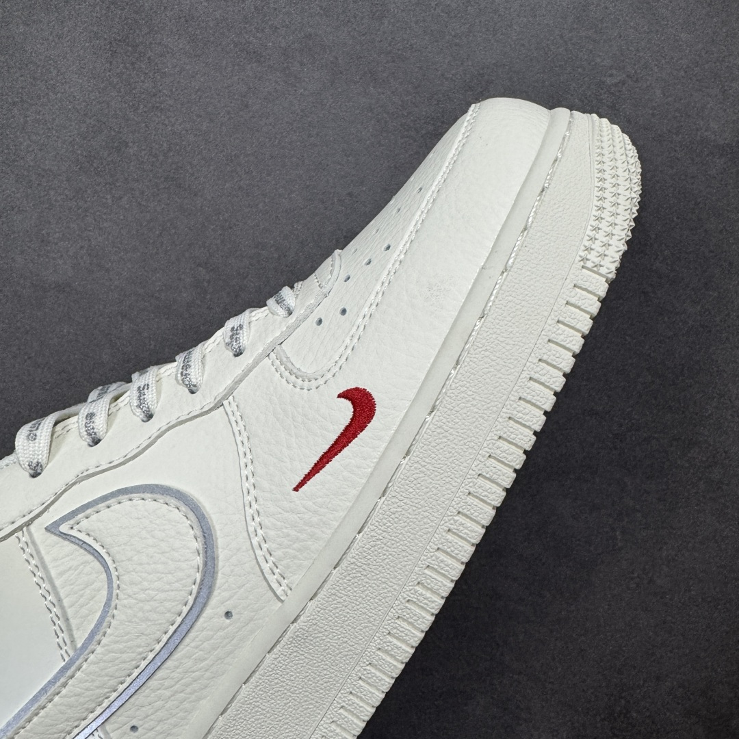 【纯原】NIke Air Force 1 '07 Low “Supreme联名——米白小红勾”空军一号 