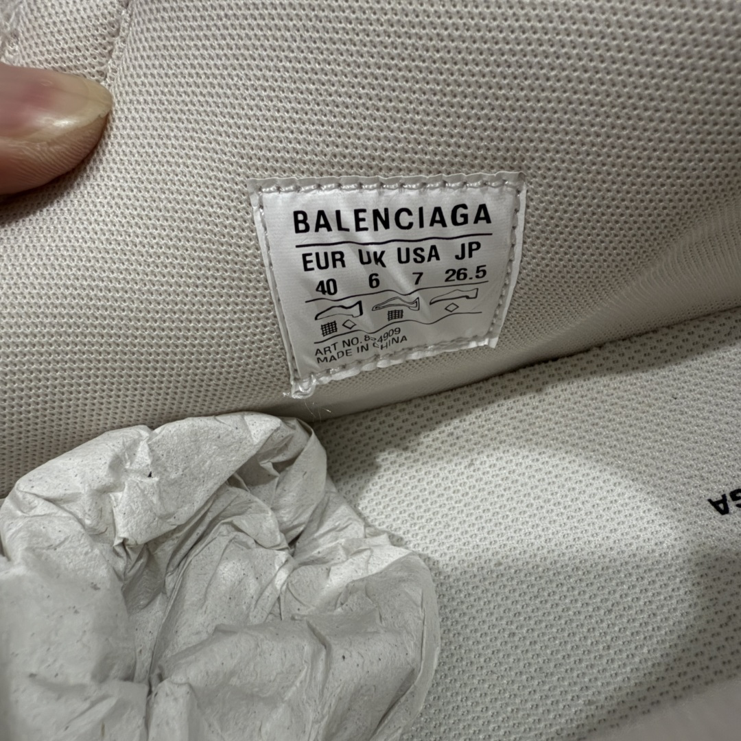 图片[8]-【XA版本】Balenciaga巴黎世家 basketball Sneaker 篮球鞋 圆头拉链 中帮 生活休闲鞋 米白色 原鞋购入 全新开发出品 细节多次较对 原材料制作 酷炫鞋型 类似于喷泡风格 上脚百搭 尺码：36-46-选品中心