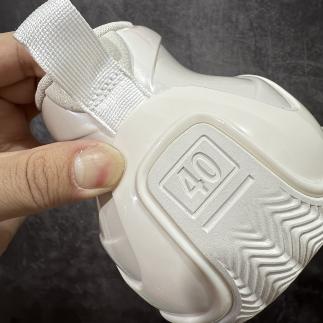 图片[2]-【XA版本】Balenciaga巴黎世家 basketball Sneaker 篮球鞋 圆头拉链 中帮 生活休闲鞋 米白色 原鞋购入 全新开发出品 细节多次较对 原材料制作 酷炫鞋型 类似于喷泡风格 上脚百搭 尺码：36-46-选品中心