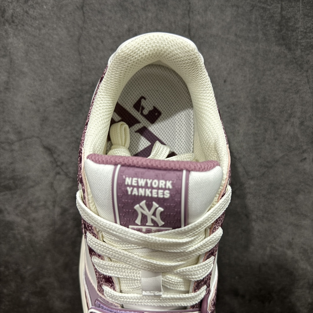 图片[8]-【纯原订单】MLB Chunky Liner Basic NY复古印花学长鞋系列低帮轻量增高厚底百搭休闲运动慢跑鞋板鞋 Korea韩国联名NY美国榄球纽约洋基队限定 市场第一梯队品质 韩国代购版本 MLB专用菱形双针中底布 重点细节中底布带注胶孔 原厂NFC感应吊牌 支持鉴定 一个两位数 原盒原标 全套原楦原纸板原厂数据开发 中韩文保养标贴 绿色防霉片 平台代购专供 独家一比一RB+MD组合大底 高频后跟小人Logo精准对位立体饱满 正确网布加超迁鞋面 转印中底走线紧密 转印Logo工艺表层防刮不掉色 尺码：36 36.5 37.5 38 38.5 39 40 40.5 41 42 42.5 43 44 44.5 45-选品中心