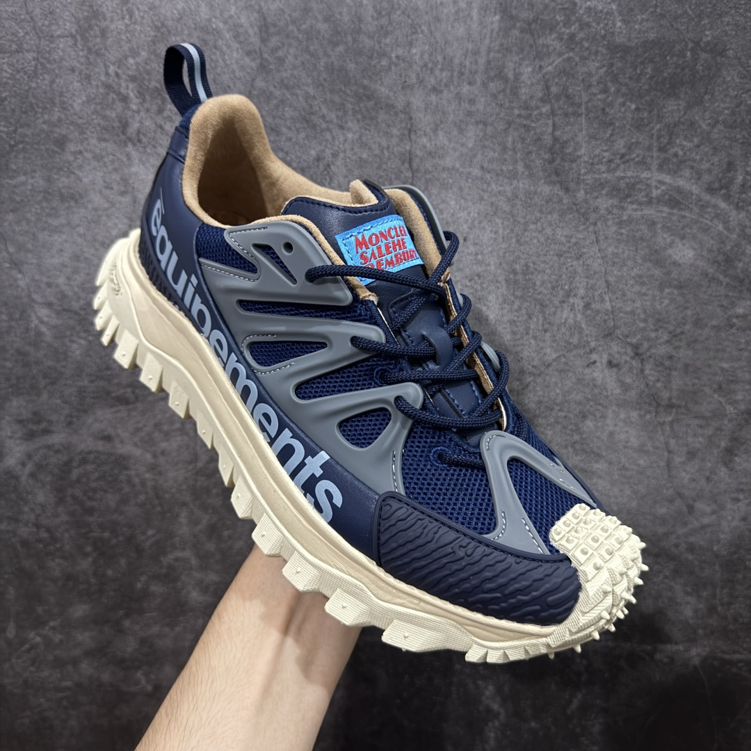 图片[3]-【GX版】Moncler Trailgrip Gore-Tex 蒙口/盟可睐 越野旅行系列低帮厚底轻量户外登山运动鞋 盟可睐MONCLER TRAILGRIP 鞋履新季系列 前卫设计碰撞实用科技 轻盈面料无惧炎热夏季 Trailgrip运动鞋作为盟可睐Moncler的秋冬新作横空出世 融蕴品牌山地基因 运用科技前沿技术 征服野外复杂地形 醒目的胎纹设计搭配弧形橡胶鞋头 确保经久耐穿 为山野探险与都市畅游提供高效防护 Trailgrip 2023春夏系列将在既有的实用性基础之上 推出全新配色 并采用更轻材质 尺码：36-46-选品中心