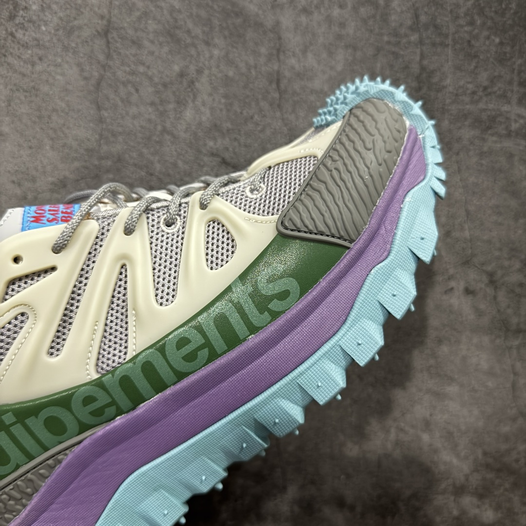 图片[6]-【GX版】Moncler Trailgrip Gore-Tex 蒙口/盟可睐 越野旅行系列低帮厚底轻量户外登山运动鞋 盟可睐MONCLER TRAILGRIP 鞋履新季系列 前卫设计碰撞实用科技 轻盈面料无惧炎热夏季 Trailgrip运动鞋作为盟可睐Moncler的秋冬新作横空出世 融蕴品牌山地基因 运用科技前沿技术 征服野外复杂地形 醒目的胎纹设计搭配弧形橡胶鞋头 确保经久耐穿 为山野探险与都市畅游提供高效防护 Trailgrip 2023春夏系列将在既有的实用性基础之上 推出全新配色 并采用更轻材质 尺码：36-46-选品中心