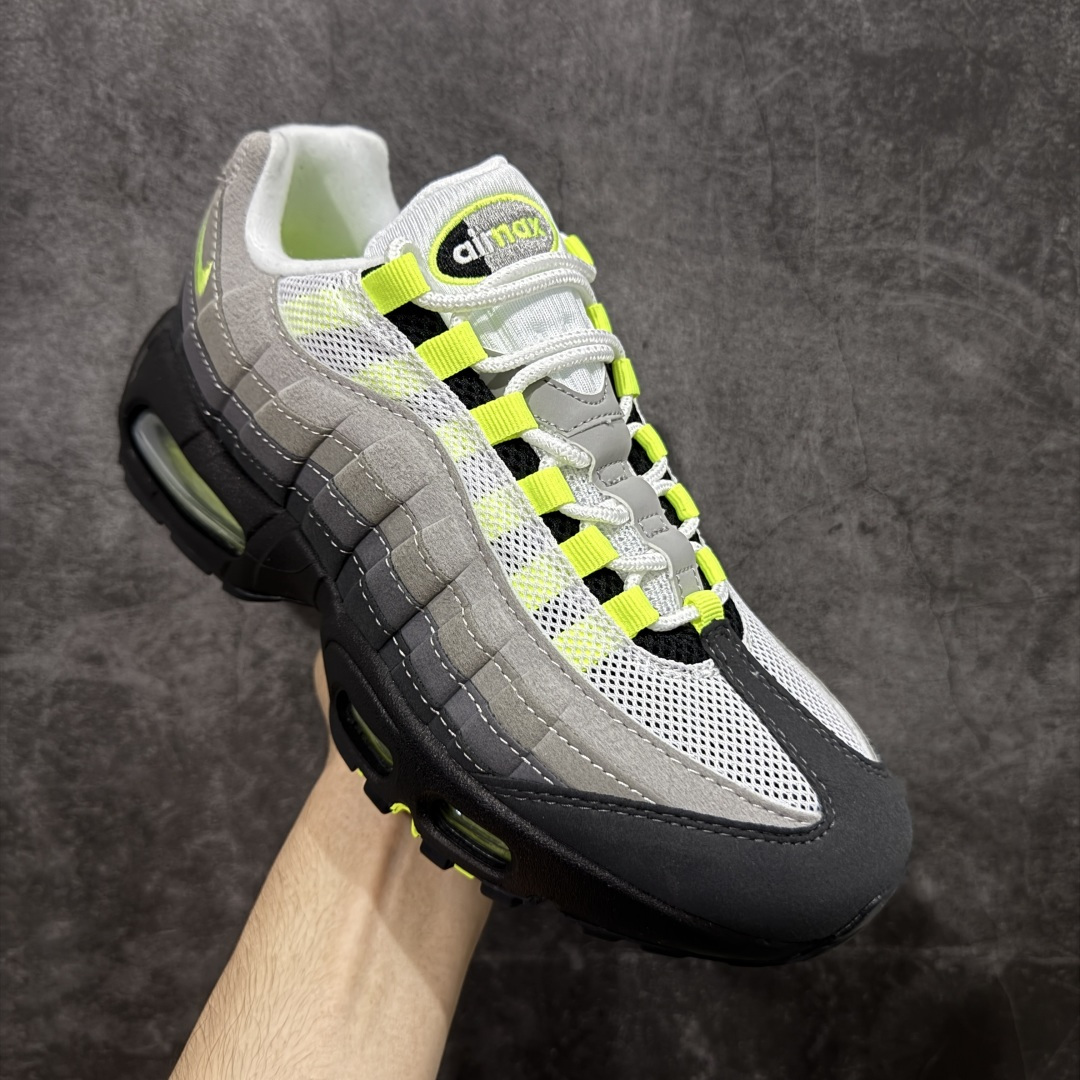 图片[3]-【EM纯原/小绿x】NK Air Max 95 OG 联名复古舒适气垫运动鞋 2025版复刻 HM4740-001 全部配色 原鞋开发生产 高度还原 一眼ZP既视感 男女鞋真标半码制 原楦原纸版数据开发 环保进口透气牛皮革材质 高弹EVA缓震中底组合开窗式Air气垫装置 外置防滑耐磨橡胶外底❗ 尺码：36 37.5 38 38.5 39 40 40.5 41 42 42.5 43 44 44.5 45 46 47.5-选品中心