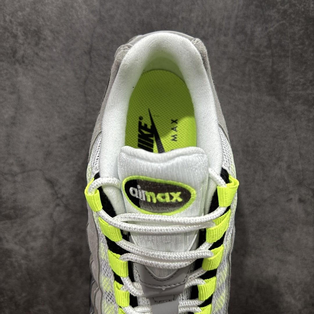 图片[8]-【EM纯原/小绿x】NK Air Max 95 OG 联名复古舒适气垫运动鞋 2025版复刻 HM4740-001 全部配色 原鞋开发生产 高度还原 一眼ZP既视感 男女鞋真标半码制 原楦原纸版数据开发 环保进口透气牛皮革材质 高弹EVA缓震中底组合开窗式Air气垫装置 外置防滑耐磨橡胶外底❗ 尺码：36 37.5 38 38.5 39 40 40.5 41 42 42.5 43 44 44.5 45 46 47.5-选品中心