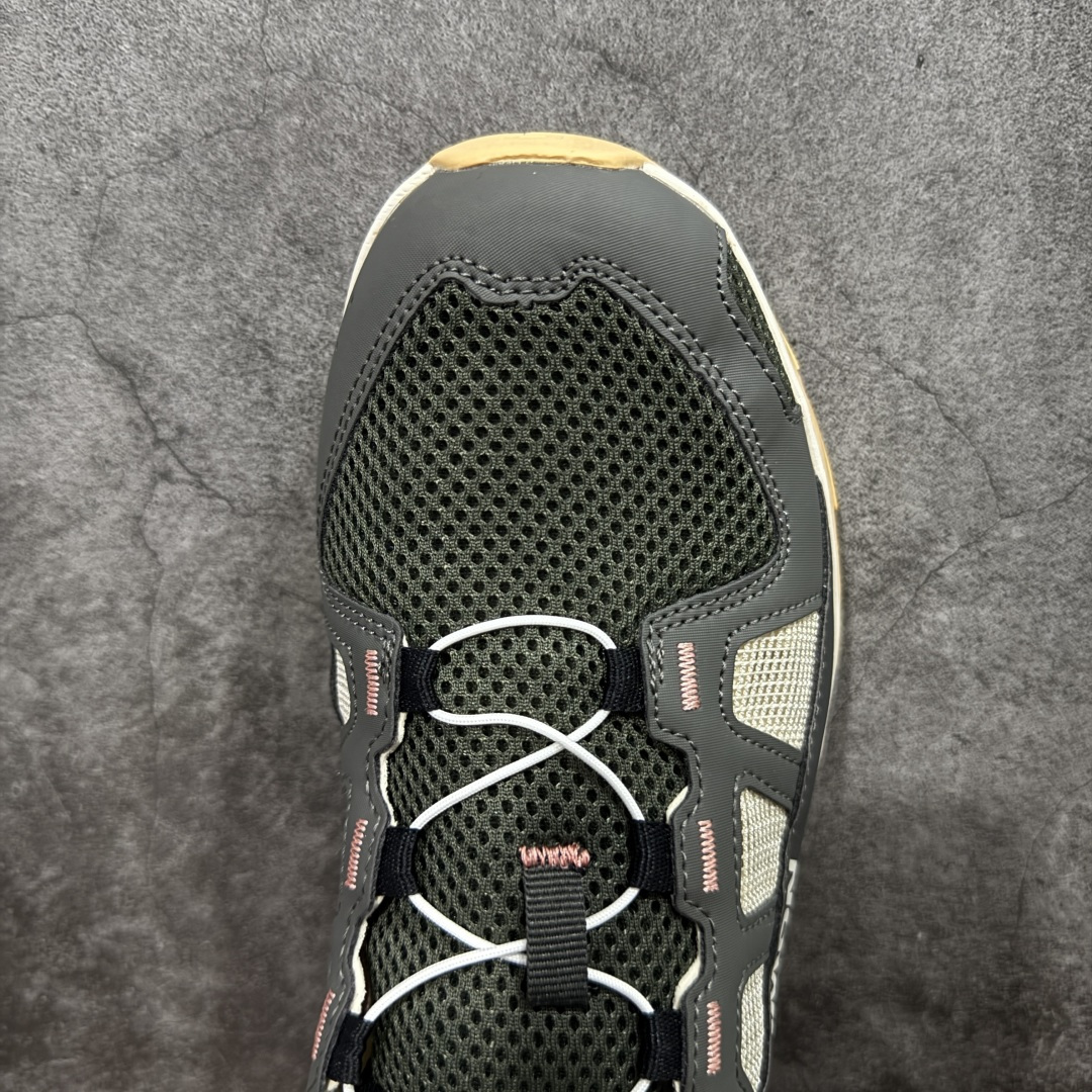 图片[5]-【666版本】SALOMON萨洛蒙 Techamphibian 5 T5圆头舒适 透气速干抓地 溯溪鞋 477508 纯原外贸平台特供订单 耗时半年巨作 #全套原纸板楦头开发 #原厂特供网布配套加持 #确保原汁原味 完美呈现版型 #原档数据独家私模五层组合大底 #男女鞋同步官方开发至46 #原装Ortholite轻量化鞋垫 #中底布带钢印编号 原厂TPU锁扣 #进口港宝加持 后跟自然饱满 还原公司包裹性 #鞋面采用SENSIFT贴合技术 #全方位贴合包裹脚型 #鞋跟部鞋底牵引设计 #提供强大的抓地性能 #更适应野外崎岖不平的道路 #其3D ADVANCED CHASSIS底盘 材料轻量大化 钉齿设计更具稳定性 防护性 #鞋底易磨损区运用CONTAGRIP高耐磨材料 应对城市硬质路面长距离跑考验 尺码：36 36.5 37.5 38 38.5 39 40 40.5 41 42 42.5 43 44 45-选品中心