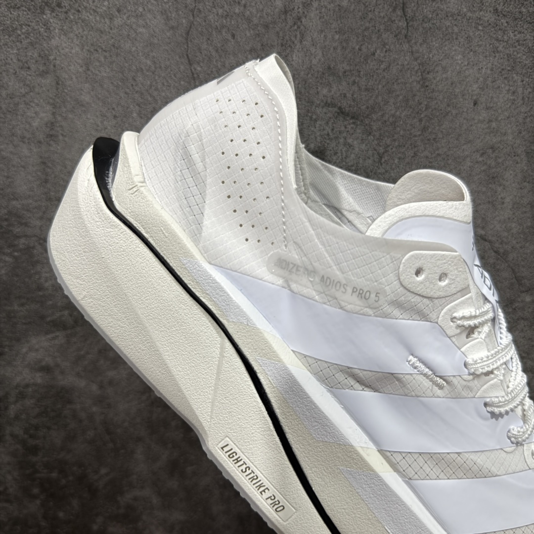 图片[7]-【纯原真碳】Adidas Adizero Adios Pro 5 M 阿迪达斯 耐磨减震专业跑步鞋 无论是平时训练还是马拉松 让这款跑步鞋伴你畅快开跑 兼具舒适性和结构感 搭载Lightstrike科技 为步伐注入活力 尺码：36-45 货号：JR1676-选品中心