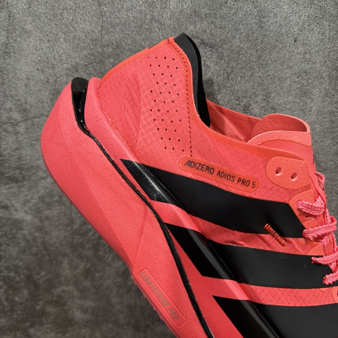 图片[7]-【纯原真碳】Adidas Adizero Adios Pro 5 M 阿迪达斯 耐磨减震专业跑步鞋 无论是平时训练还是马拉松 让这款跑步鞋伴你畅快开跑 兼具舒适性和结构感 搭载Lightstrike科技 为步伐注入活力 尺码：36-45 货号：JR1679-选品中心