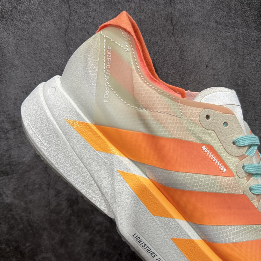 图片[7]-【纯原真碳版】Adizero Adios Pro 4 M时尚简约舒适潮流 织物耐磨低帮跑步鞋 JQ1241 真碳柱 软弹发泡大底 跑步抗扭 回弹缓冲性能好 透气冰丝鞋面 不闷脚 高颜值 功能性十足 尺码：36 36.5 37 38 38.5 39 40 40.5 41 42 42.5 43 44 44.5 45-选品中心