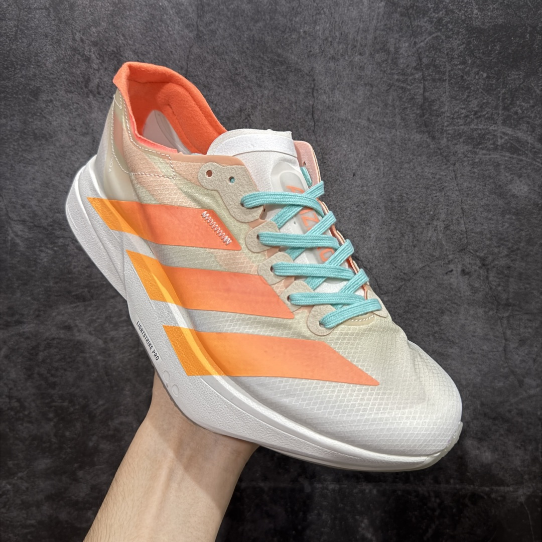 图片[3]-【纯原真碳版】Adizero Adios Pro 4 M时尚简约舒适潮流 织物耐磨低帮跑步鞋 JQ1241 真碳柱 软弹发泡大底 跑步抗扭 回弹缓冲性能好 透气冰丝鞋面 不闷脚 高颜值 功能性十足 尺码：36 36.5 37 38 38.5 39 40 40.5 41 42 42.5 43 44 44.5 45-选品中心