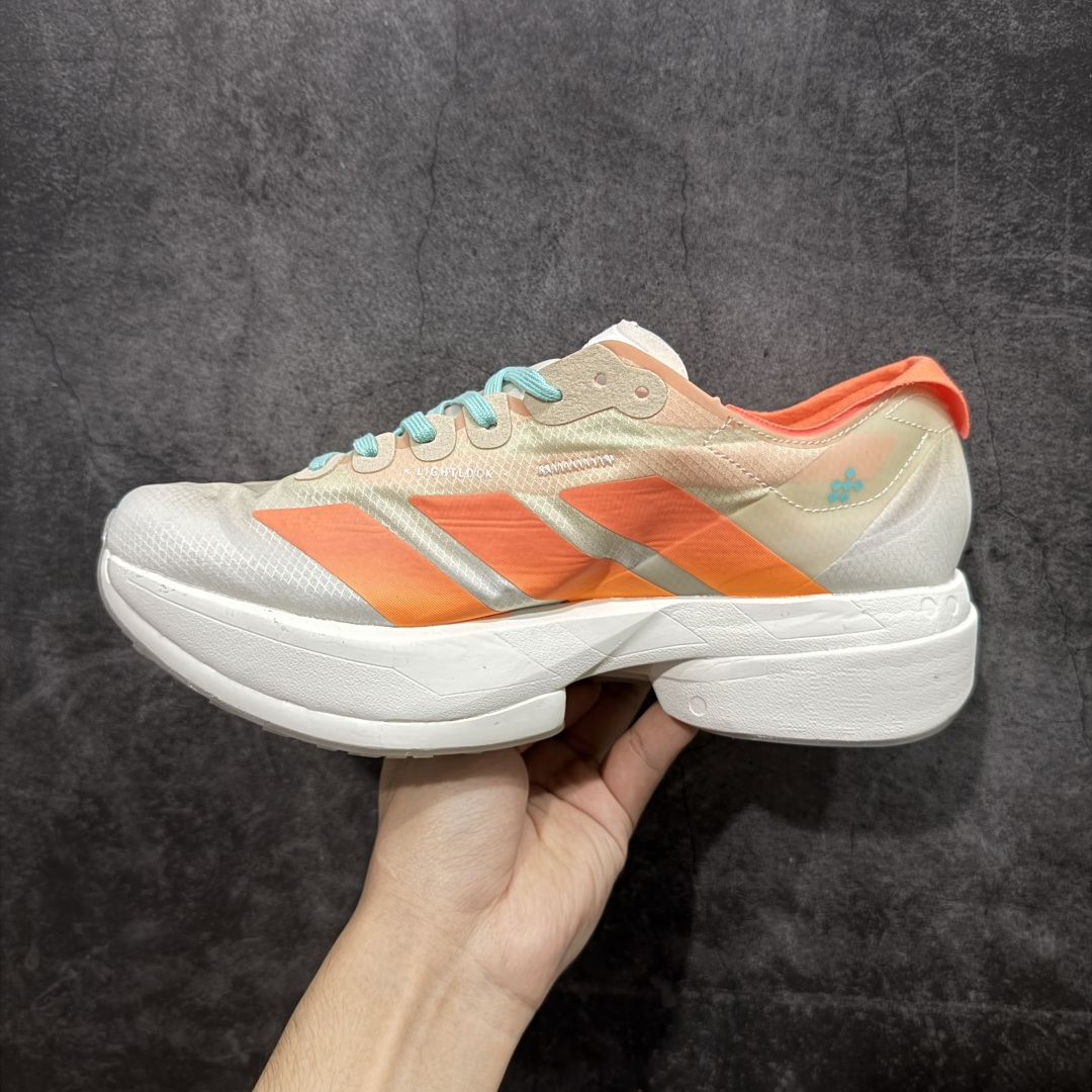 图片[2]-【纯原真碳版】Adizero Adios Pro 4 M时尚简约舒适潮流 织物耐磨低帮跑步鞋 JQ1241 真碳柱 软弹发泡大底 跑步抗扭 回弹缓冲性能好 透气冰丝鞋面 不闷脚 高颜值 功能性十足 尺码：36 36.5 37 38 38.5 39 40 40.5 41 42 42.5 43 44 44.5 45-选品中心