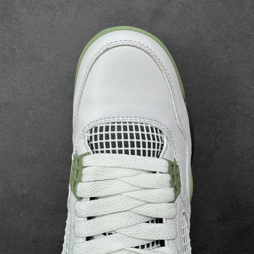 图片[8]-【GQ福利版】Air Jordan AJ4 全头层 外贸尾单 零售圈做工 抵债套现 原纸板楦头开发 定制优质皮料 完美鞋型匹配公司货 正确TPU鞋舌锁扣 最新原厂底模 大底卡色咬花完美 鞋柜必备鞋款 尺码： 40 40.5 41 42 42.5 43 44 44.5 45 46 47.5-选品中心