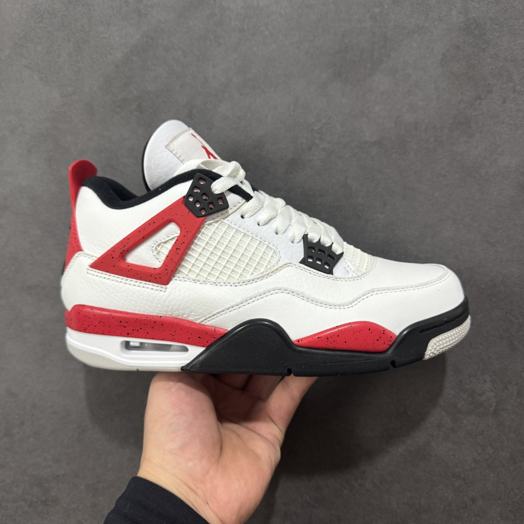 【GQ福利版】Air Jordan AJ4 全头层 外贸尾单 零售圈做工 抵债套现 原纸板楦头开发 定制优质皮料 完美鞋型匹配公司货 正确TPU鞋舌锁扣 最新原厂底模 大底卡色咬花完美 鞋柜必备鞋款 尺码: 40 40.5 41 42 42.5 43 44 44.5 45 46 47.5-选品中心